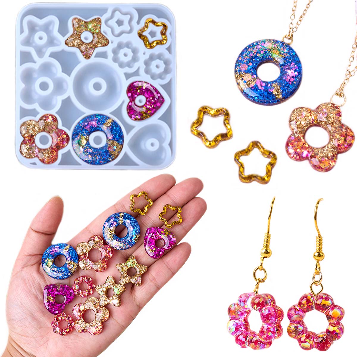 Multifuntional Jewelry Silicon - огляд і ціна Resin Craft Ideas