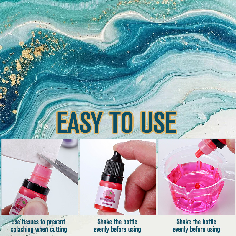 Epoxy Resin Color Pigment 24 V - огляд і ціна Gold Foil Flakes