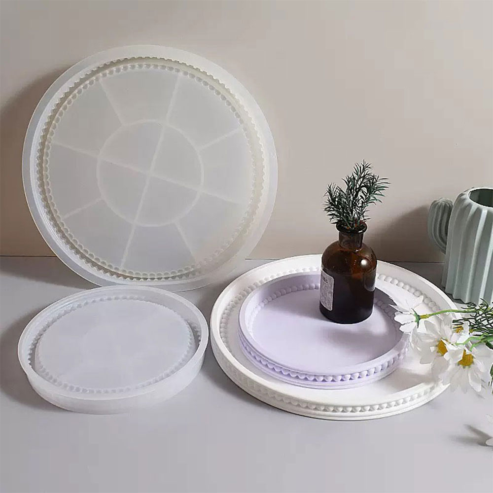 Round Storage Tray Silicone Mo - огляд і ціна Coaster Mold Round