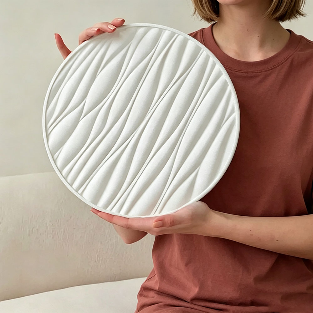 Large Round Tray Silicone Mold - огляд і ціна Coaster Mold Round