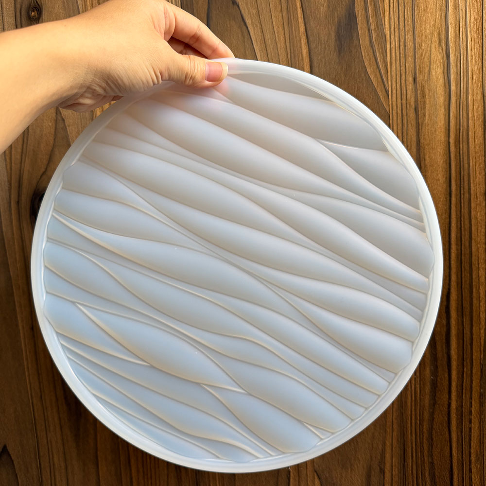 Large Round Tray Silicone Mold - огляд і ціна Coaster Mold Round