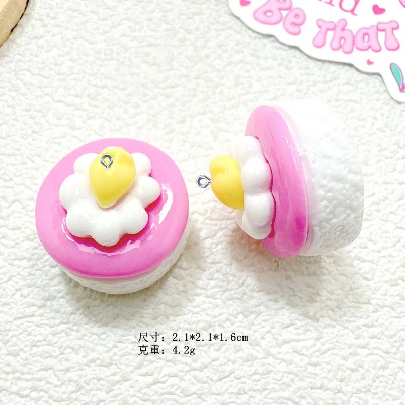 10Pcs Mini Simulated Cute Cake - огляд і ціна Resin Craft Supplies