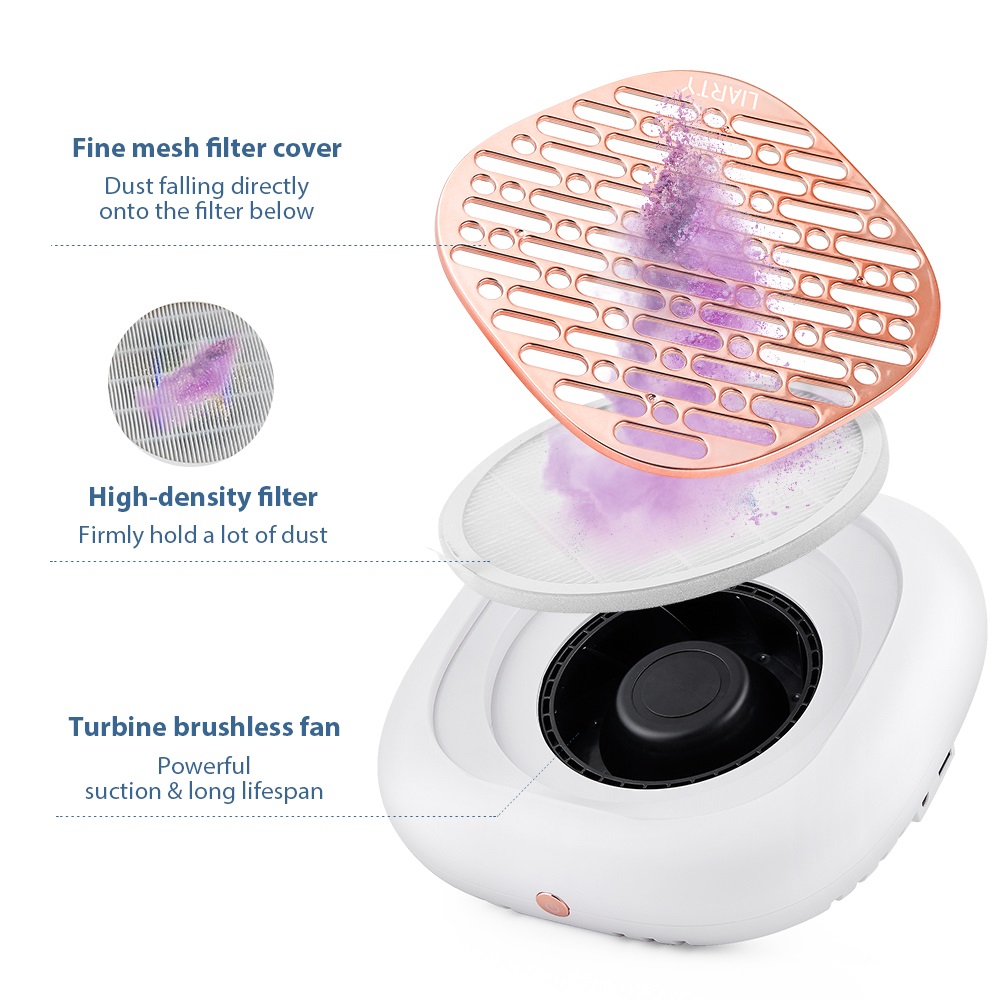 130W High Power Mini Nail Dust - огляд і ціна Vacuum Chamber Small