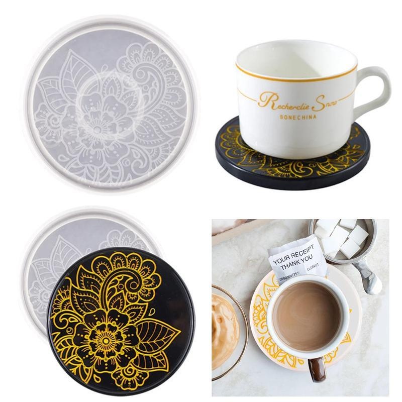 Handmade Creative Round Coaste - огляд і ціна Coaster Mold Round