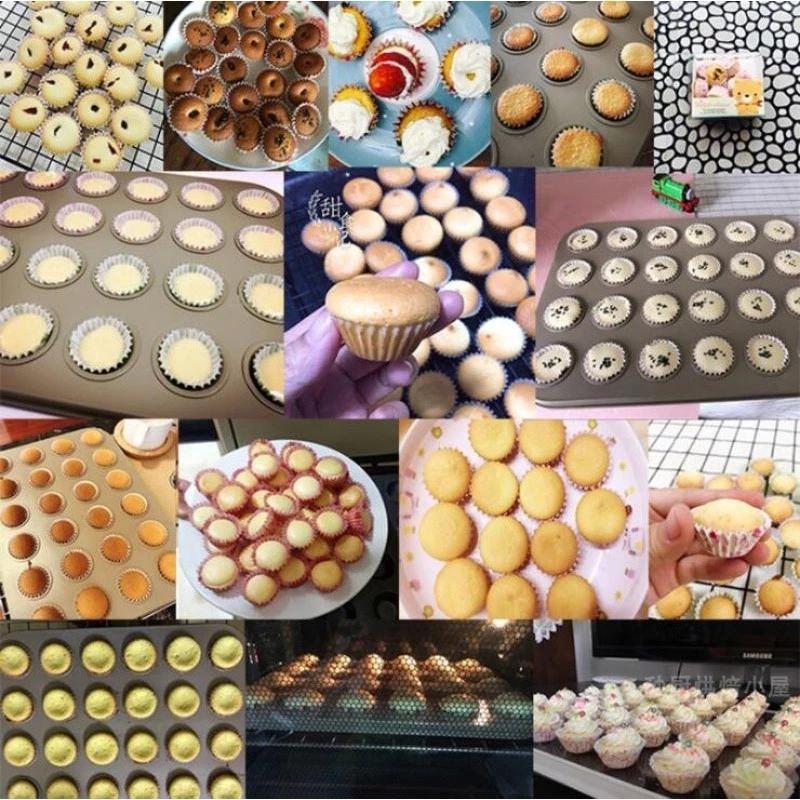 24/35 Holes Non‑Stick Muffin C - огляд і ціна Silicone Mold Tray