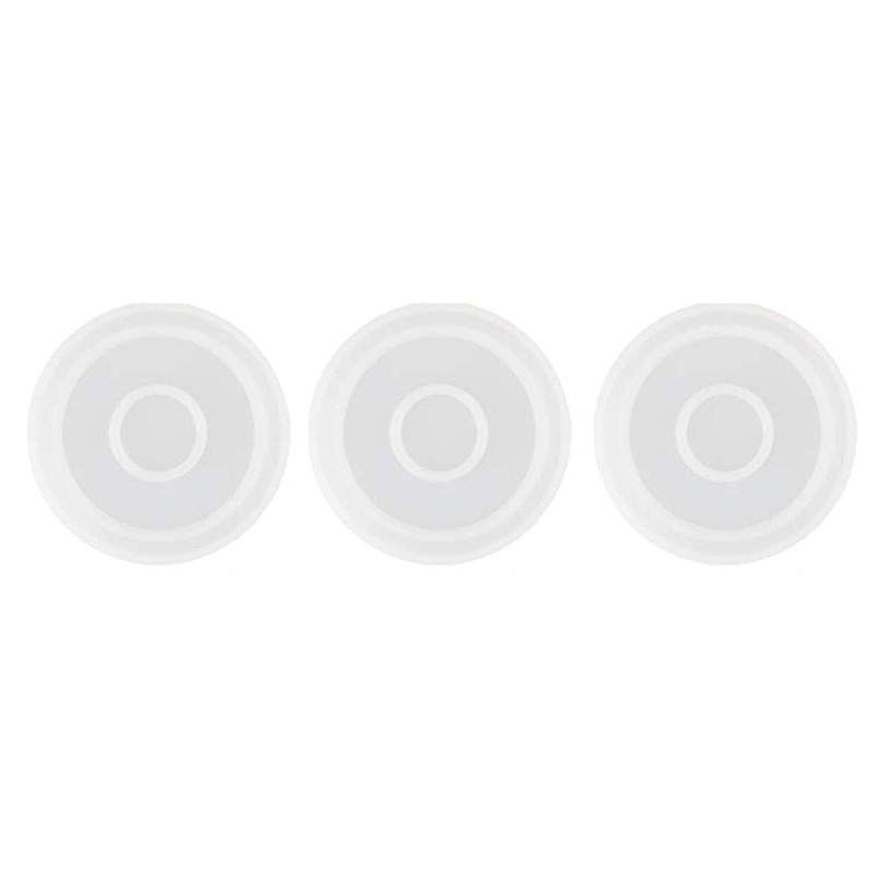 3 Pack Big DIY Round Coaster S - огляд і ціна Coaster Mold Round