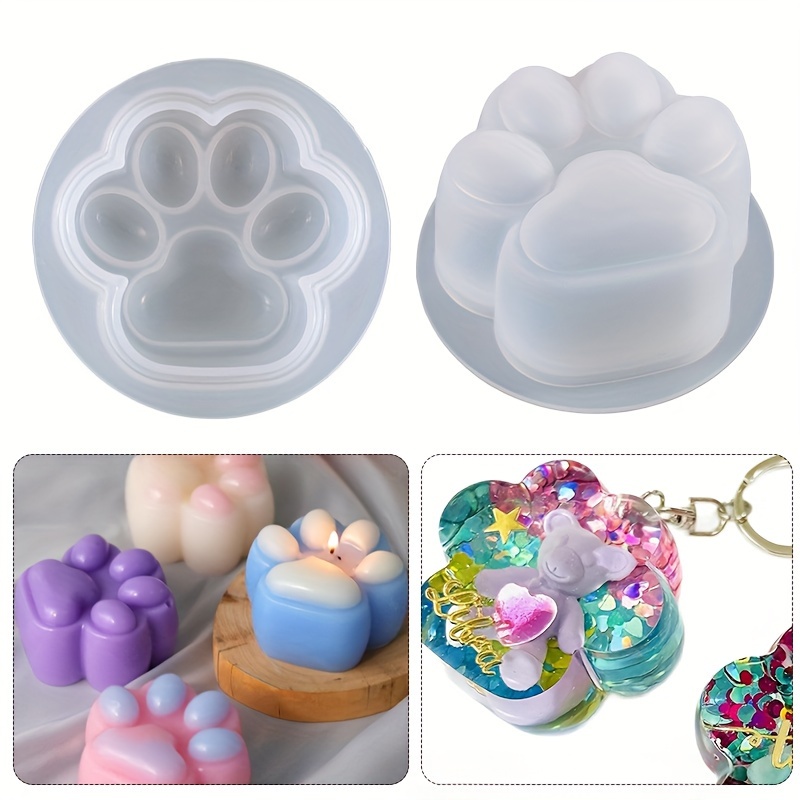 1 Large Cat Paw Silicone Mold， - огляд і ціна Resin Craft Ideas